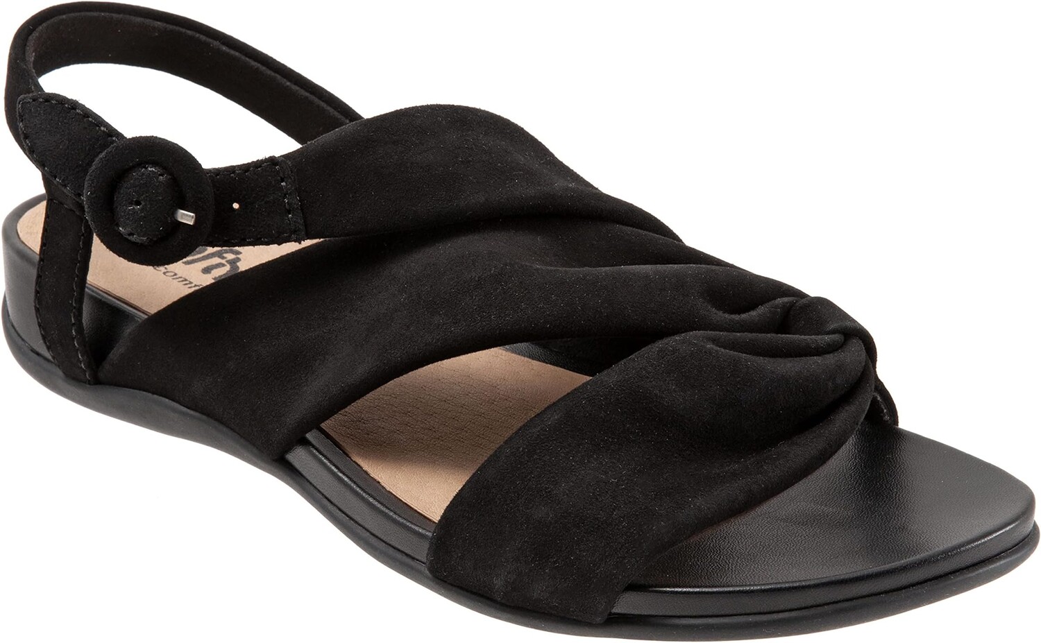 

Сандалии SoftWalk Tieli, цвет Black Suede