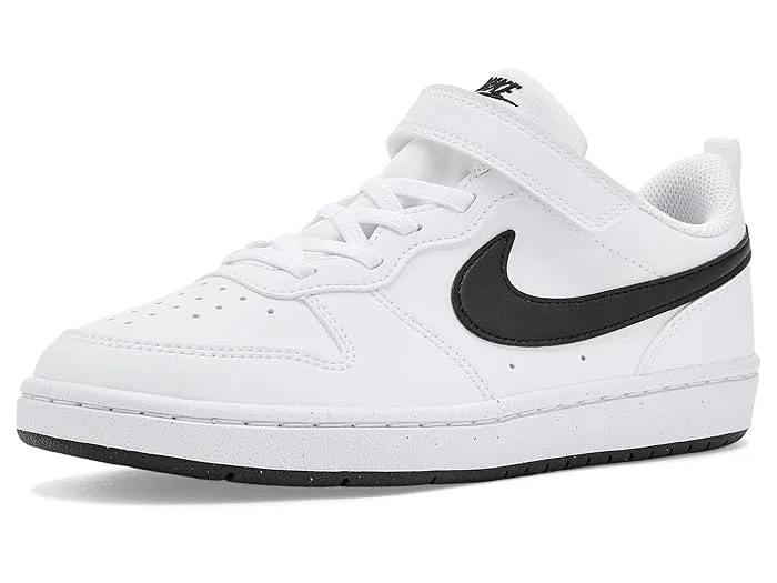 Кроссовки Nike Kids Court Borough Low Recraft, White/Black — фото 2
