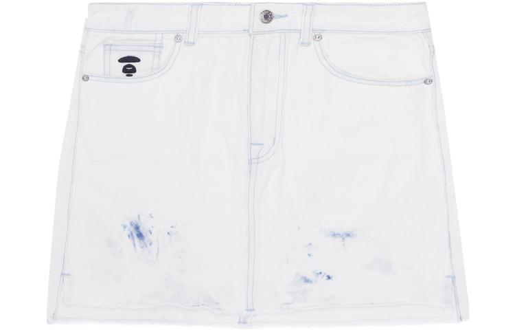 

Aape Джинсовая короткая юбка женская white