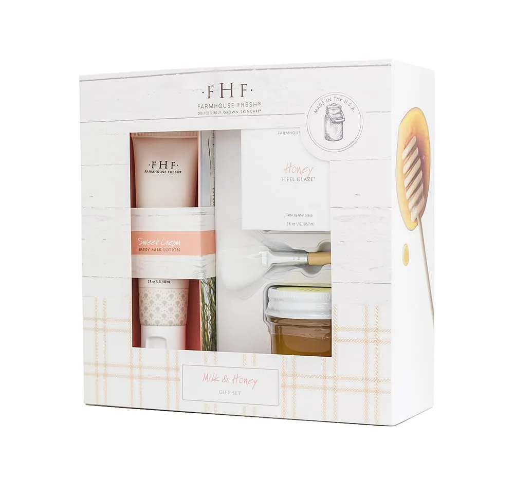 Подарочный набор FarmHouse Fresh Milk & Honey Deluxe в коробке