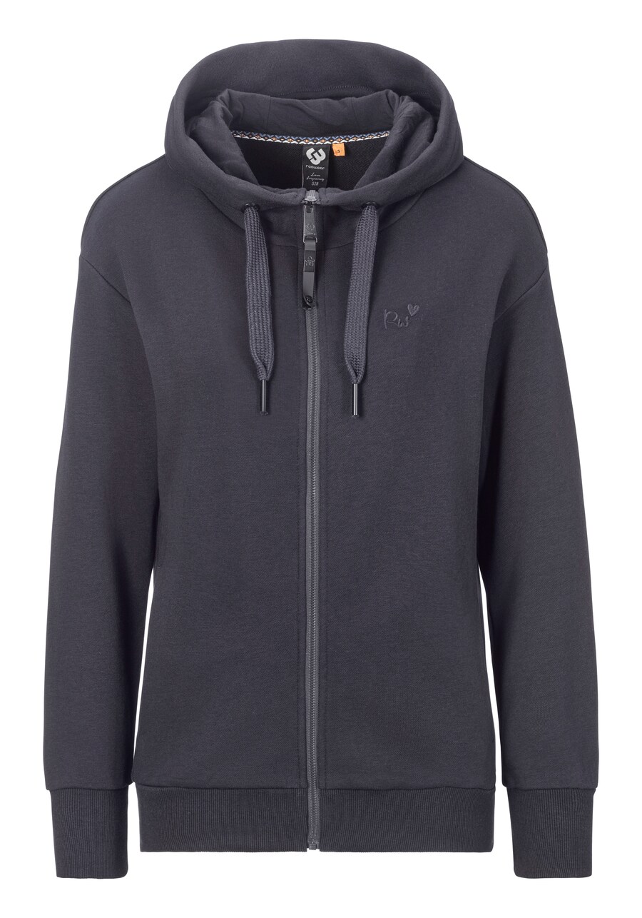 

Толстовка с капюшоном на молнии Ragwear, темно-синий
