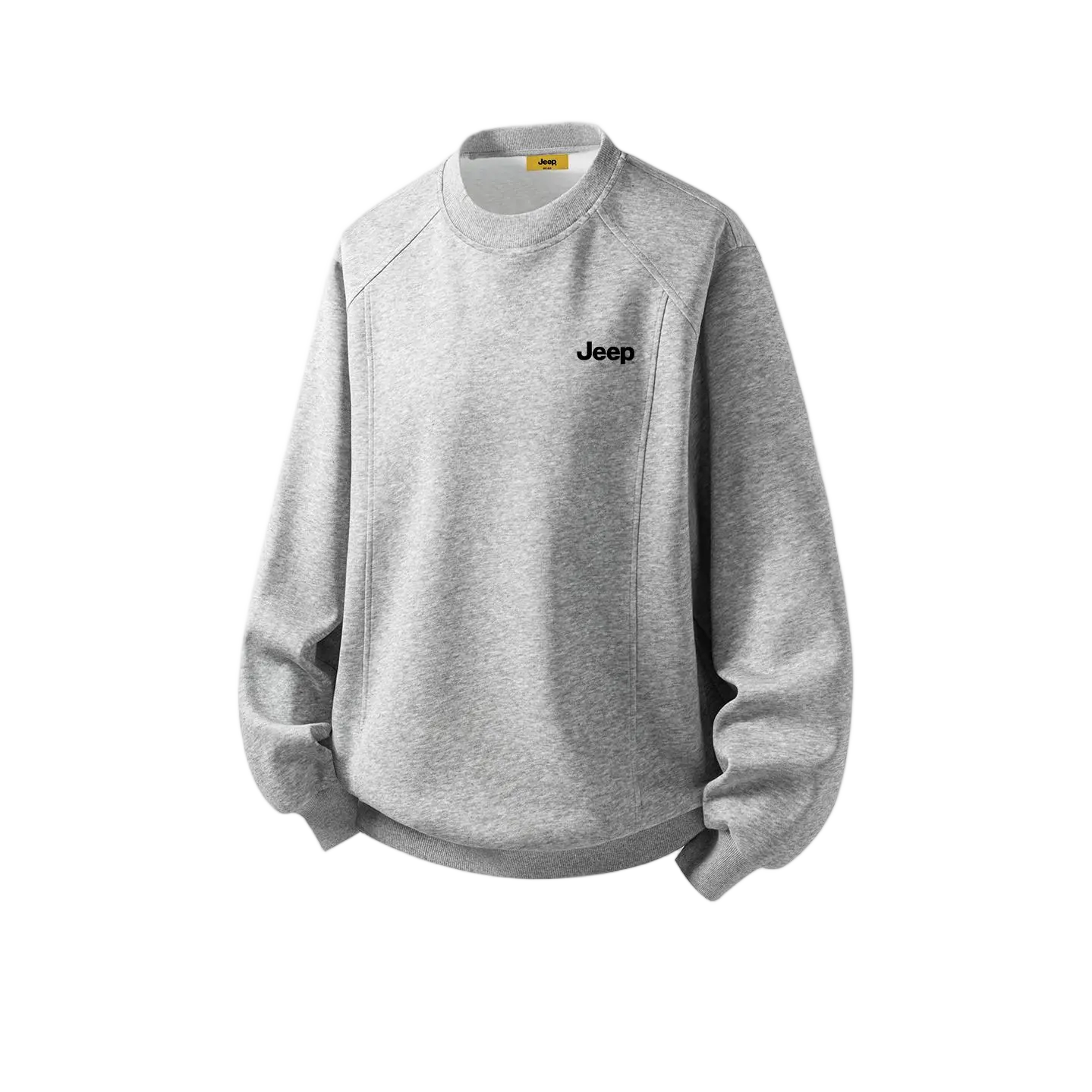 

Свитшот Unisex Crew Neck Moderate Regular Jeep, темно-серый