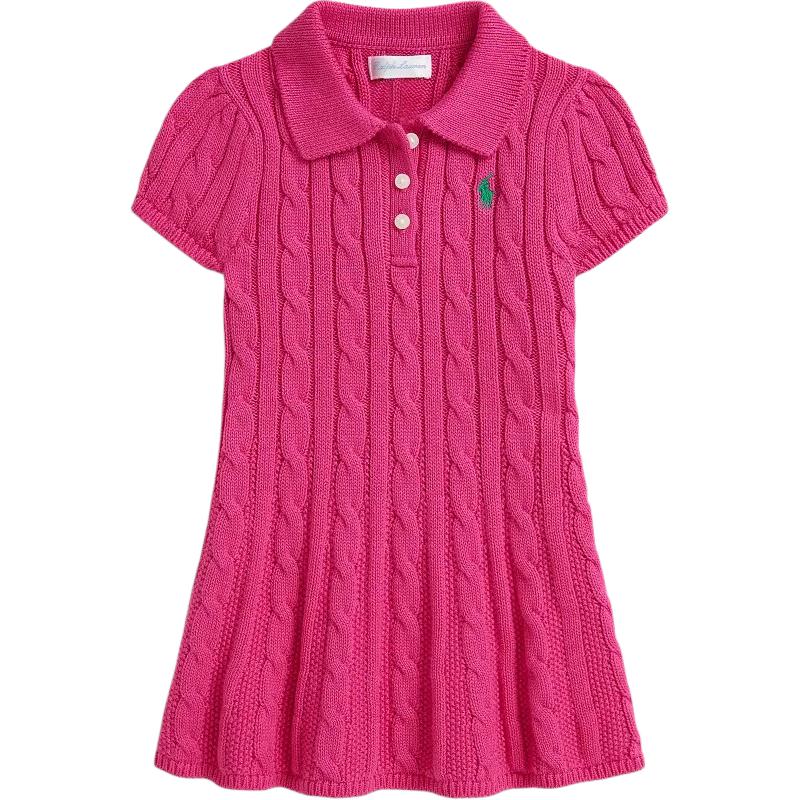

Платье для младенцев и малышей Polo Ralph Lauren, розовый