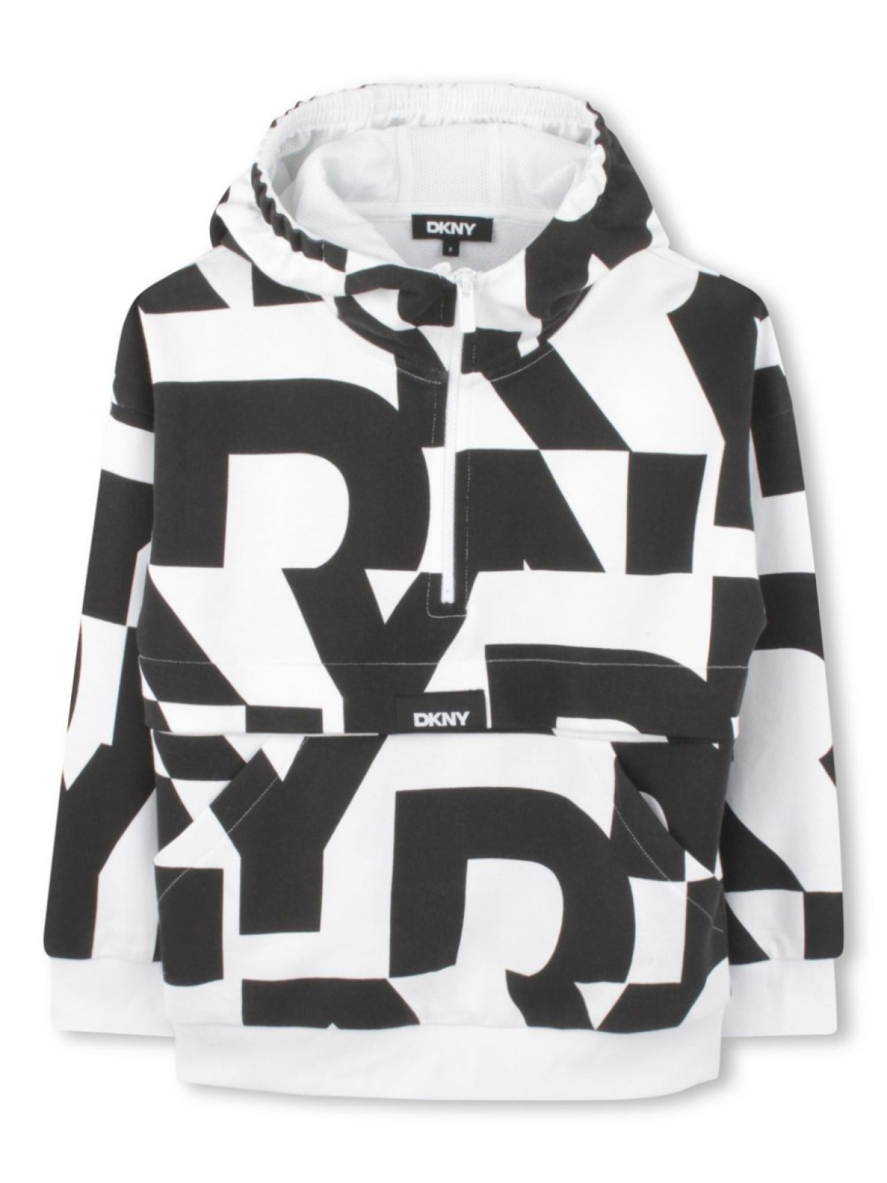 

Dkny Kids худи с логотипом, белый