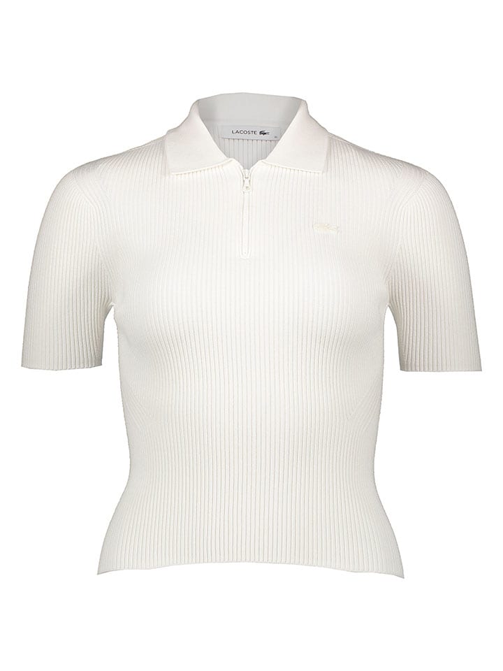 

Lacoste Белый свитер