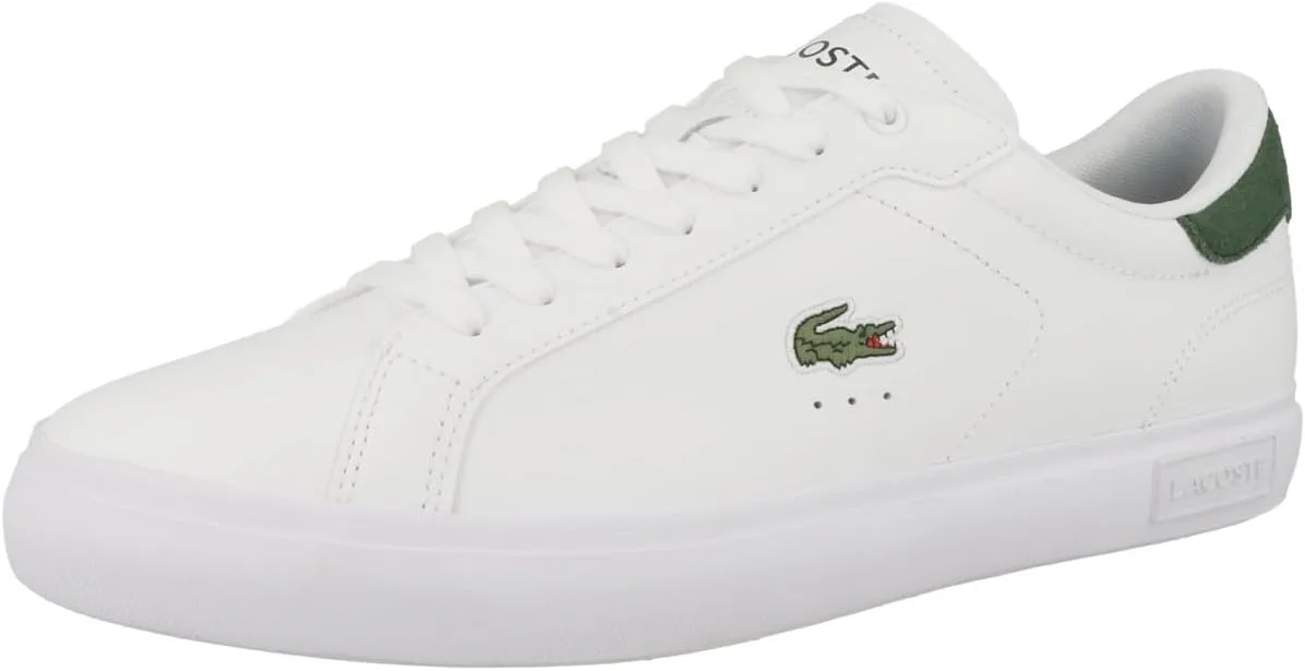 Мужские низкие кроссовки Lacoste Powercourt 224 1, темно-зеленый — фото 4
