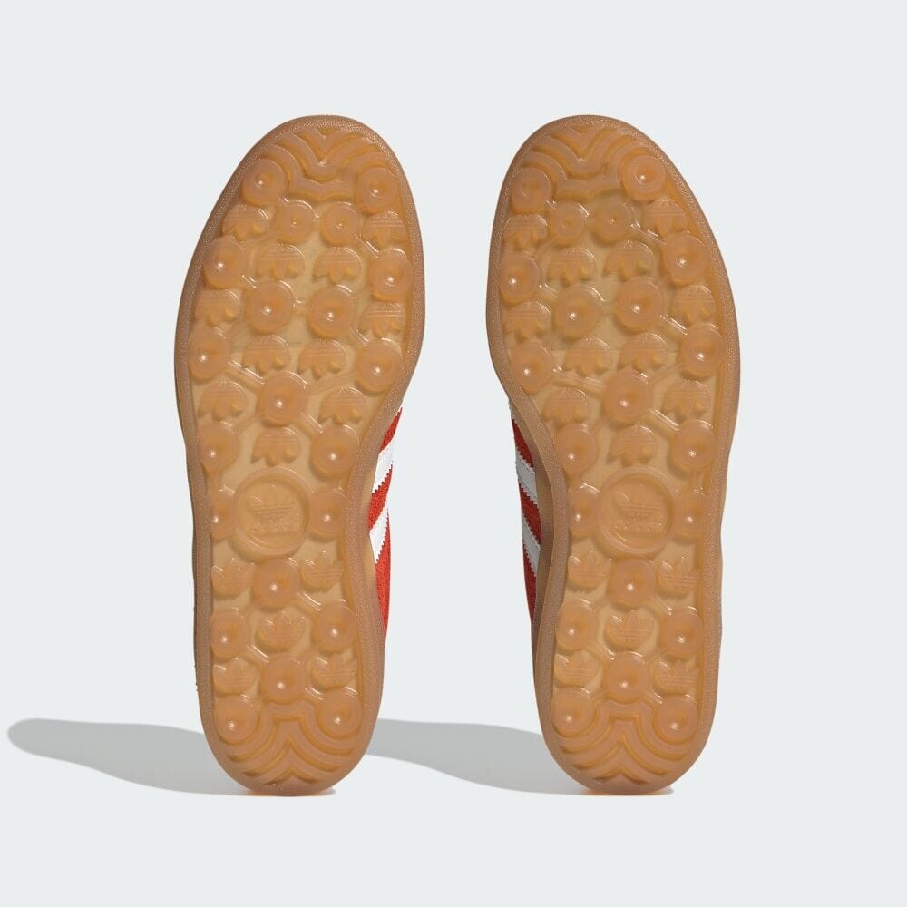 Кроссовки Adidas GAZELLE INDOOR, цвет Bold Orange/White/Gum — фото 3