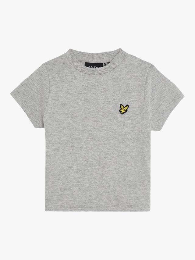 

Детская футболка Lyle & Scott, цвет D24 Light Grey Marl