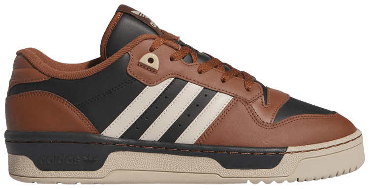 

Кроссовки adidas Rivalry Low 'Preloved Brown Black', коричневый