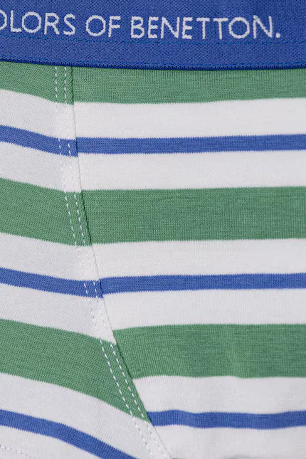 Боксеры детские хлопковые 2 шт United Colors of Benetton, зеленый — фото 4