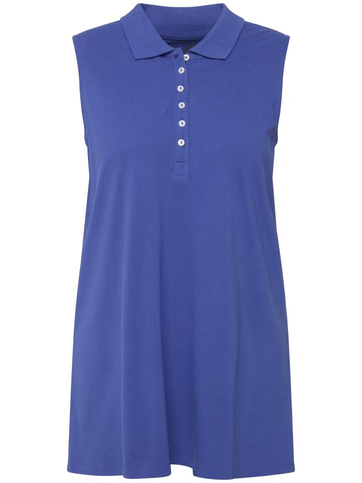 

Футболка Ulla Popken Poloshirt, цвет blau lila