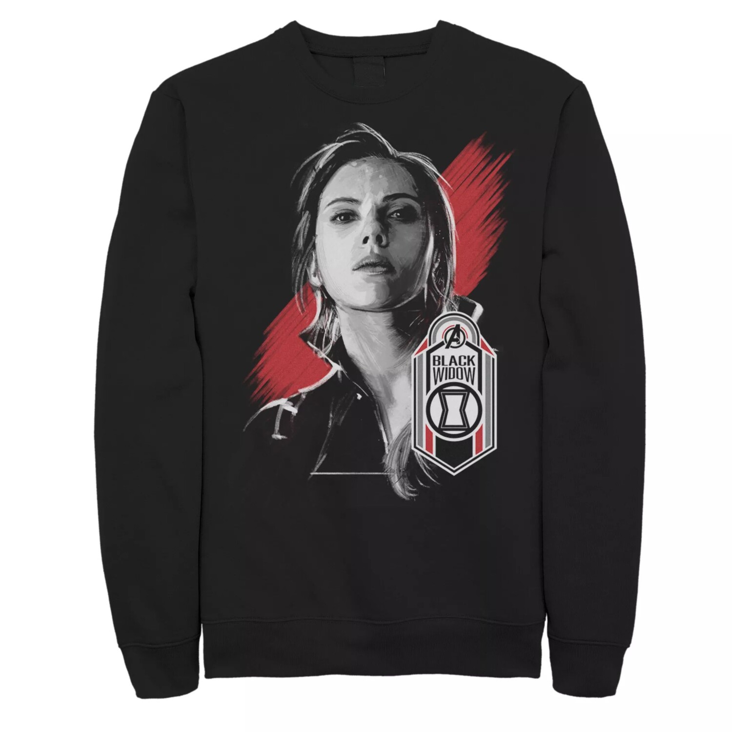 

Мужской флисовый топ Avengers Endgame Black Widow Tag Marvel