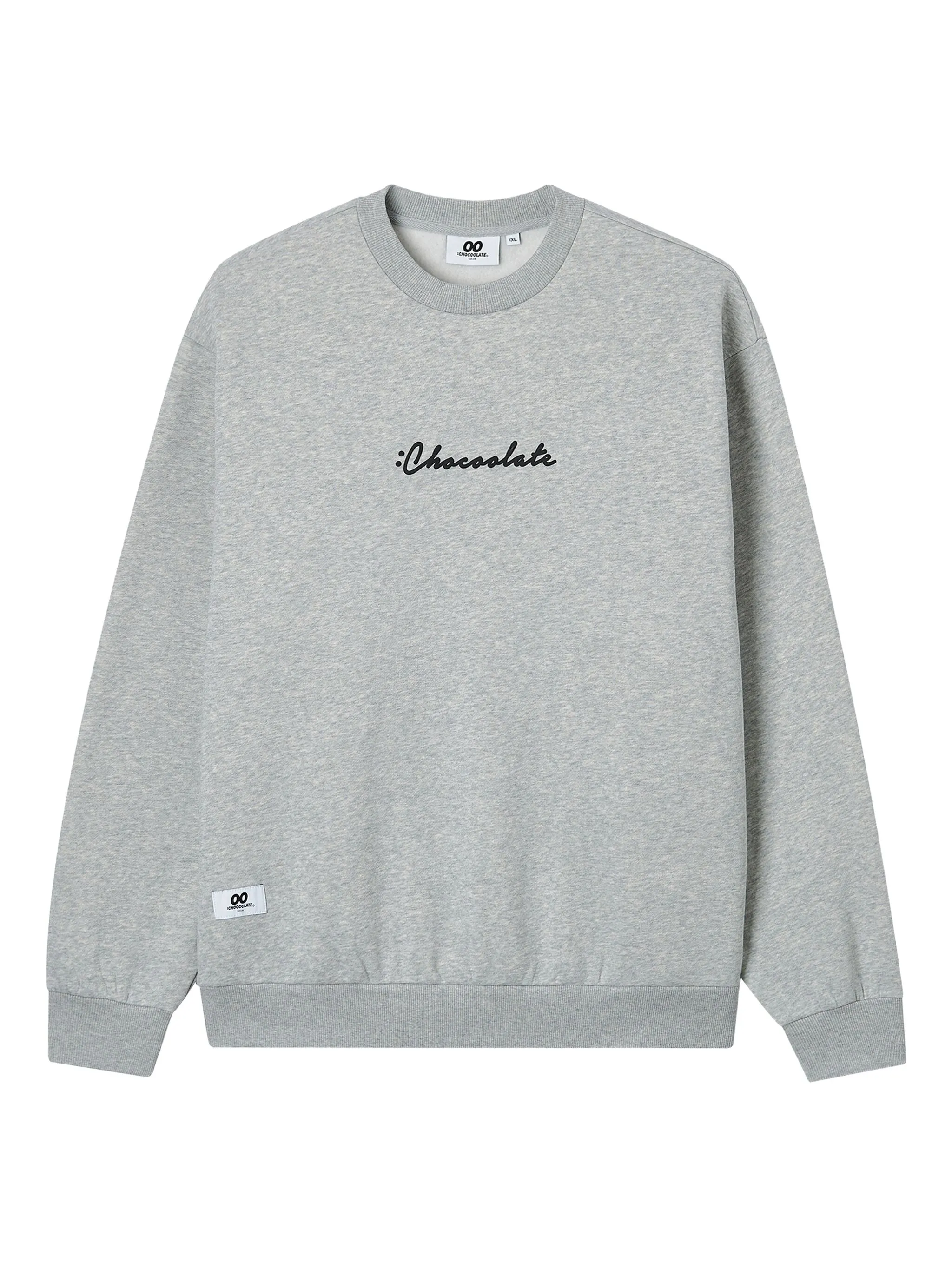

Толстовка с логотипом Chocoolate, серый