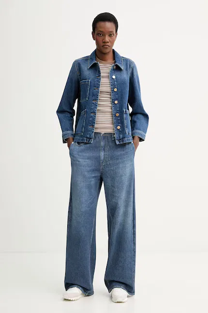 Футболка хлопковая Essential HM SS Levi's, коричневый — фото 2