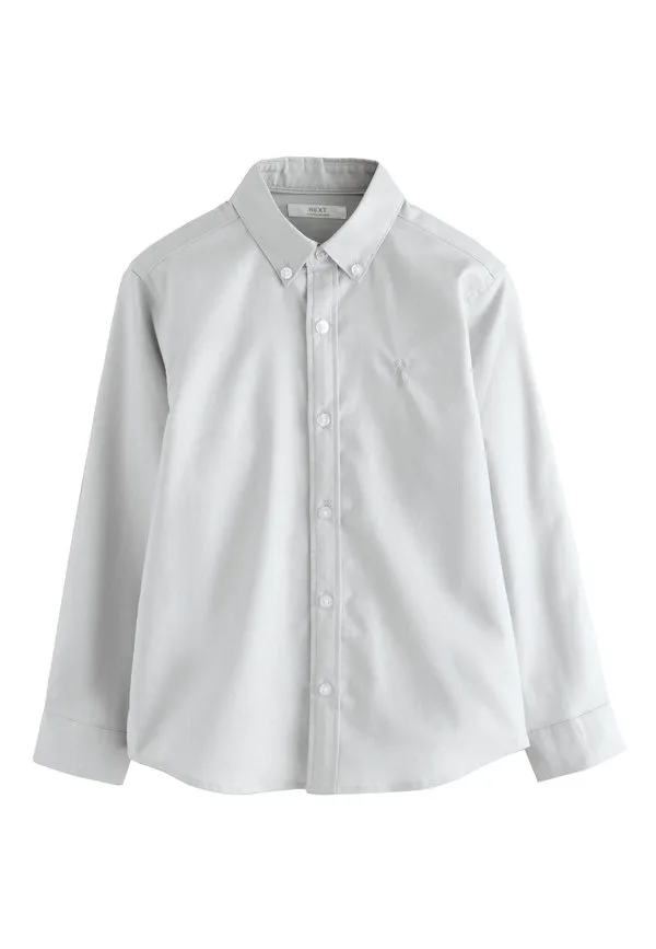 Рубашка оксфорд с длинным рукавом Next, Light Grey