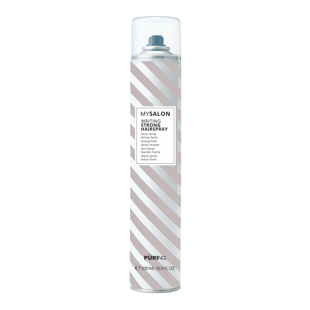 

Лак для волос сильной и эластичной фиксации writing strong hairspray Puring, 500 мл