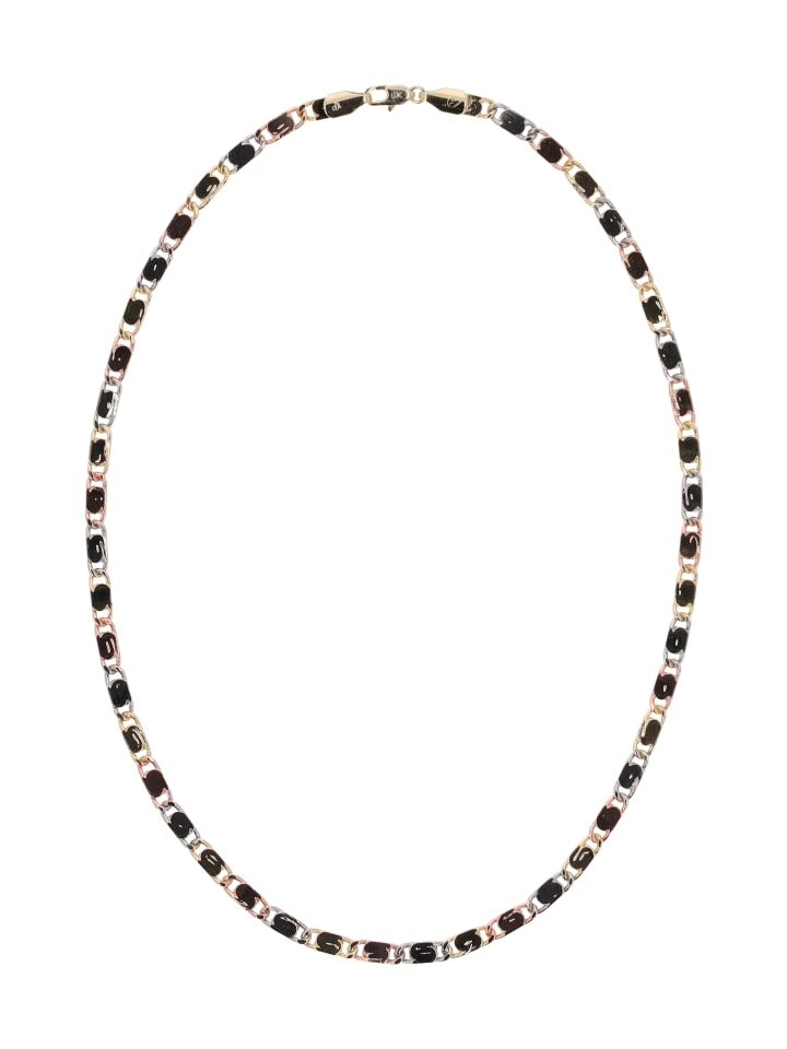 

Faina Женская цепочка-колье из золота, розового серебра