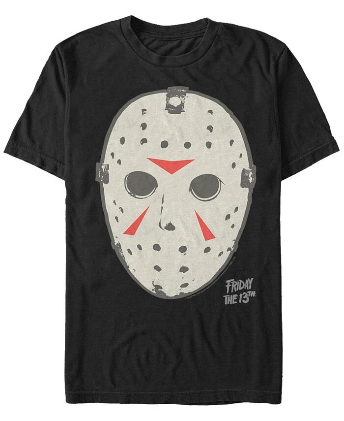 

Мужская футболка с короткими рукавами Friday the 13 Friday Mask Fifth Sun, черный