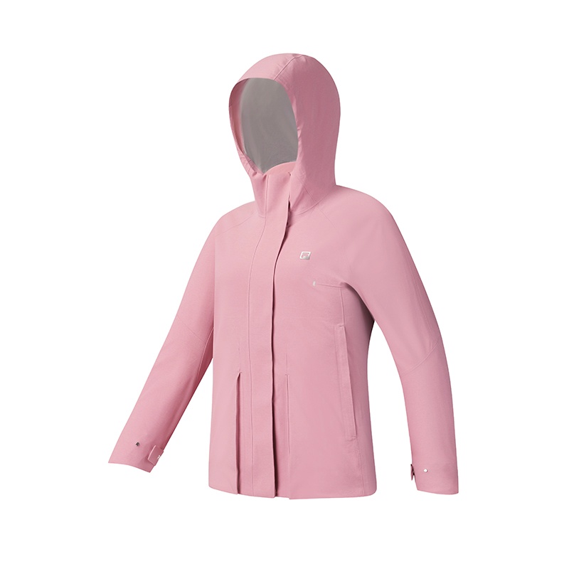 

FILA Фитнес термо, водонепроницаемая, ветрозащитная ветровка Baiji Pink