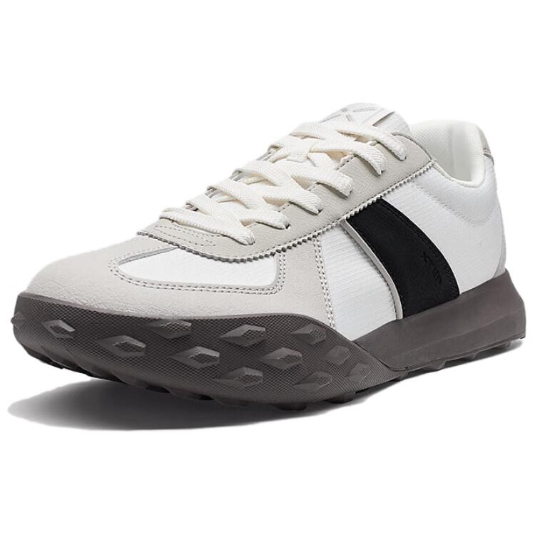 Кроссовки XTEP Lifestyle Shoes Men Low-top Black/White/Gray, черный/белый/серый — фото 2
