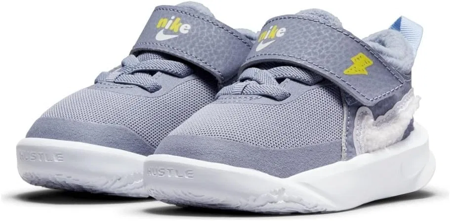 Мужские беговые кроссовки Nike Team Hustle D 10 Dream (Td), 3-Ashen Slate White Aluminium Yellow Strike