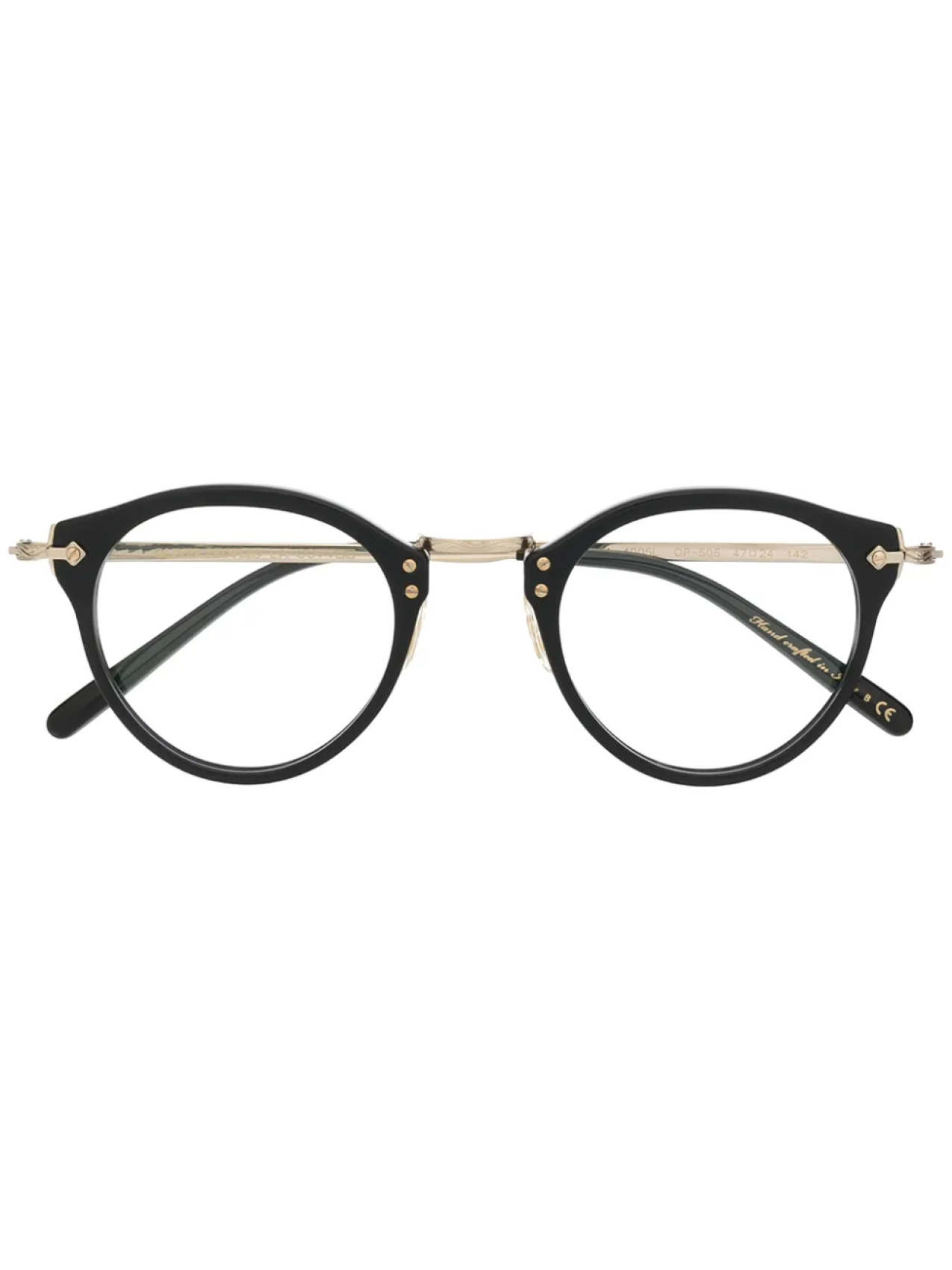 

Oliver Peoples очки OV5184 в круглой оправе, черный