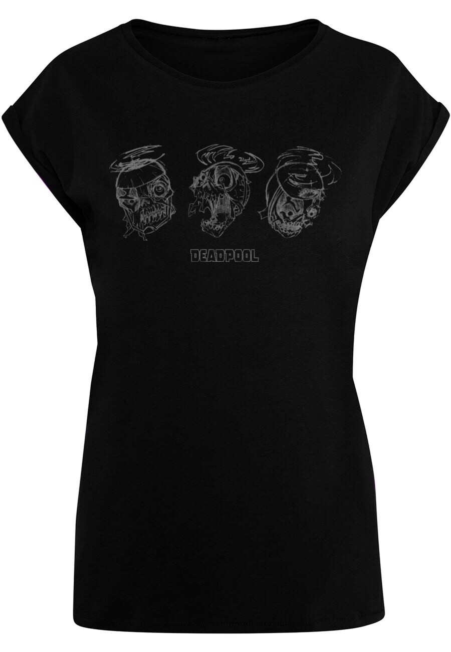 

Футболка ABSOLUTE CULT Shirt Deadpool - Zombie Head Sketch, черный