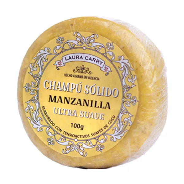 

Ультранежный твердый шампунь Laura Carry Manzanilla Yerbas Vivas, 100 g