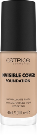 

Жидкая основа с матовым покрытием Catrice Invisible Cover Foundation, 015W 30 ml