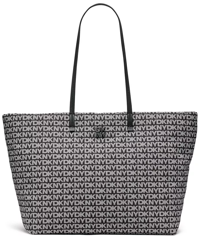 

Сумка-тоут Jenny Extra Large с логотипом DKNY, черный