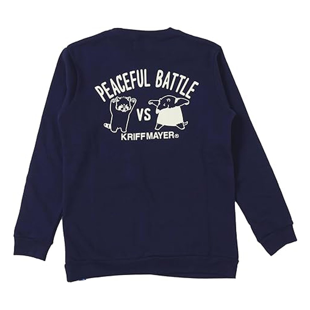 Свитшот Souffle Touch Crew Sweat (Ikakku) Kriff Mayer, D/NAVY — фото 4