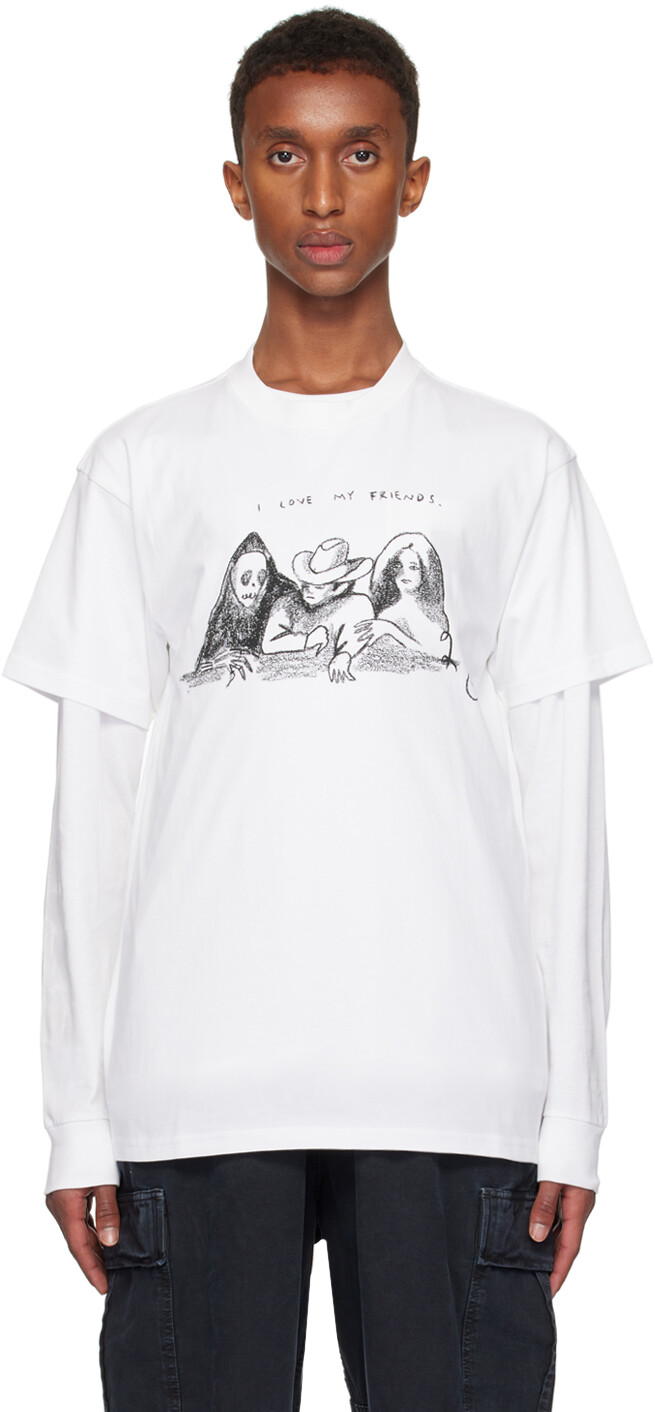 

Белая футболка Pepe «Друзья» Carhartt Work In Progress