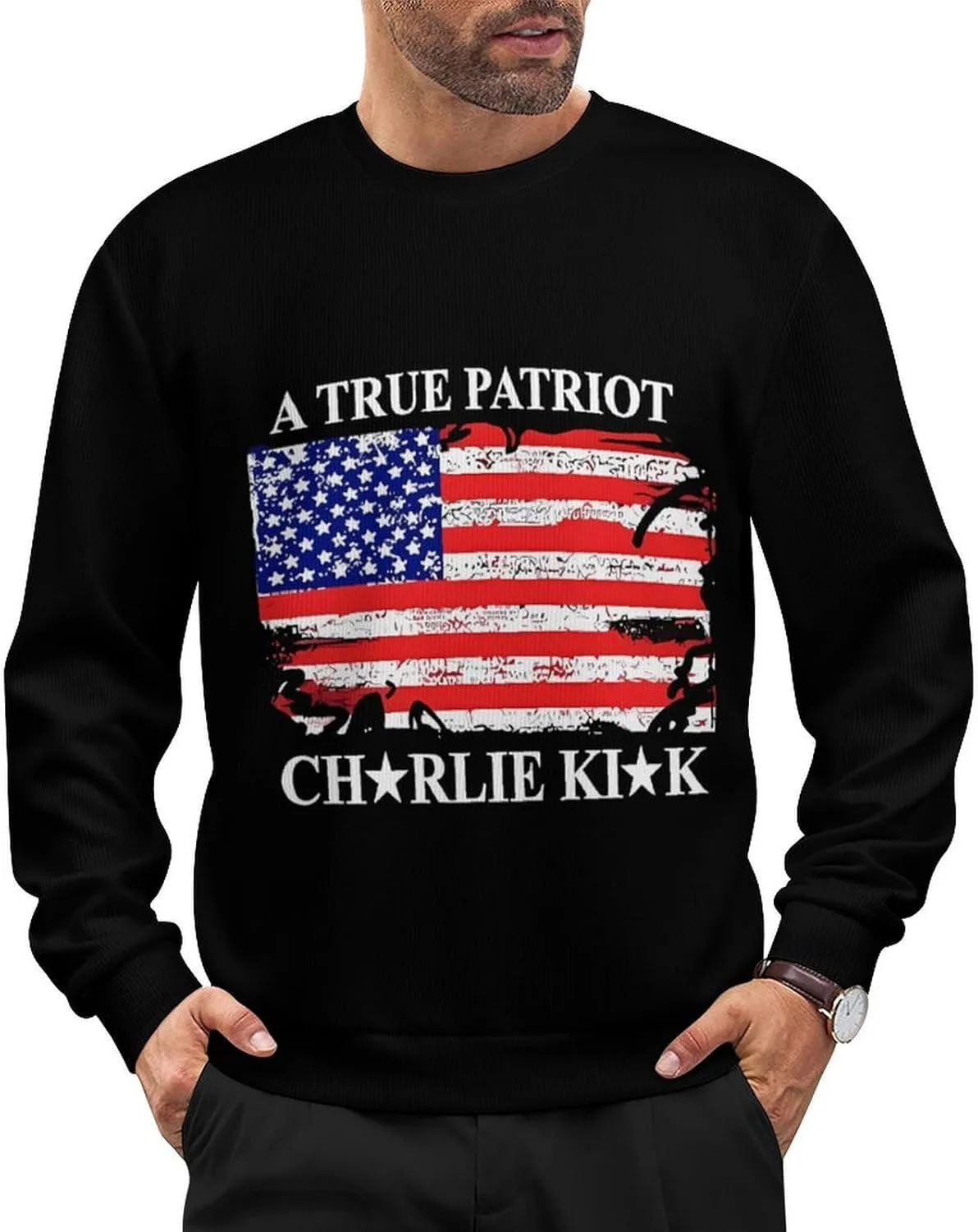 

Свитер Charlie Kirk Unisex CONGIRLBOON