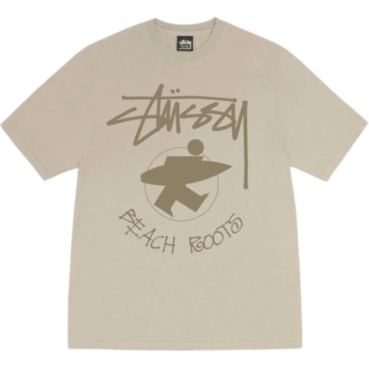 

Футболка унисекс Stussy, коричневый