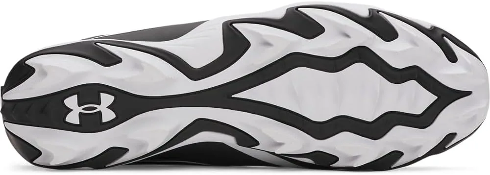 Бейсбольные бутсы Under Armour для мужчин Leadoff Icon Mid, черный — фото 3