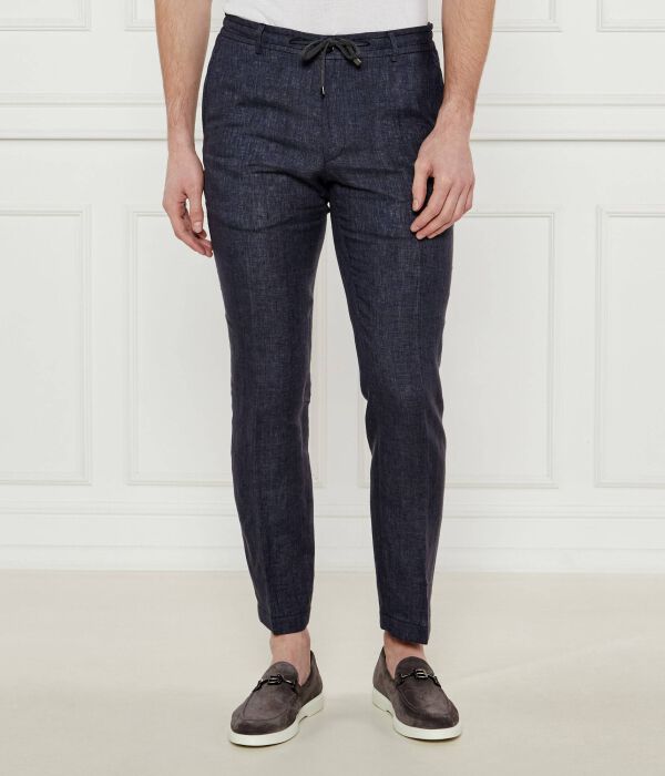 

Саке льняные брюки Slim fit Joop!, синий