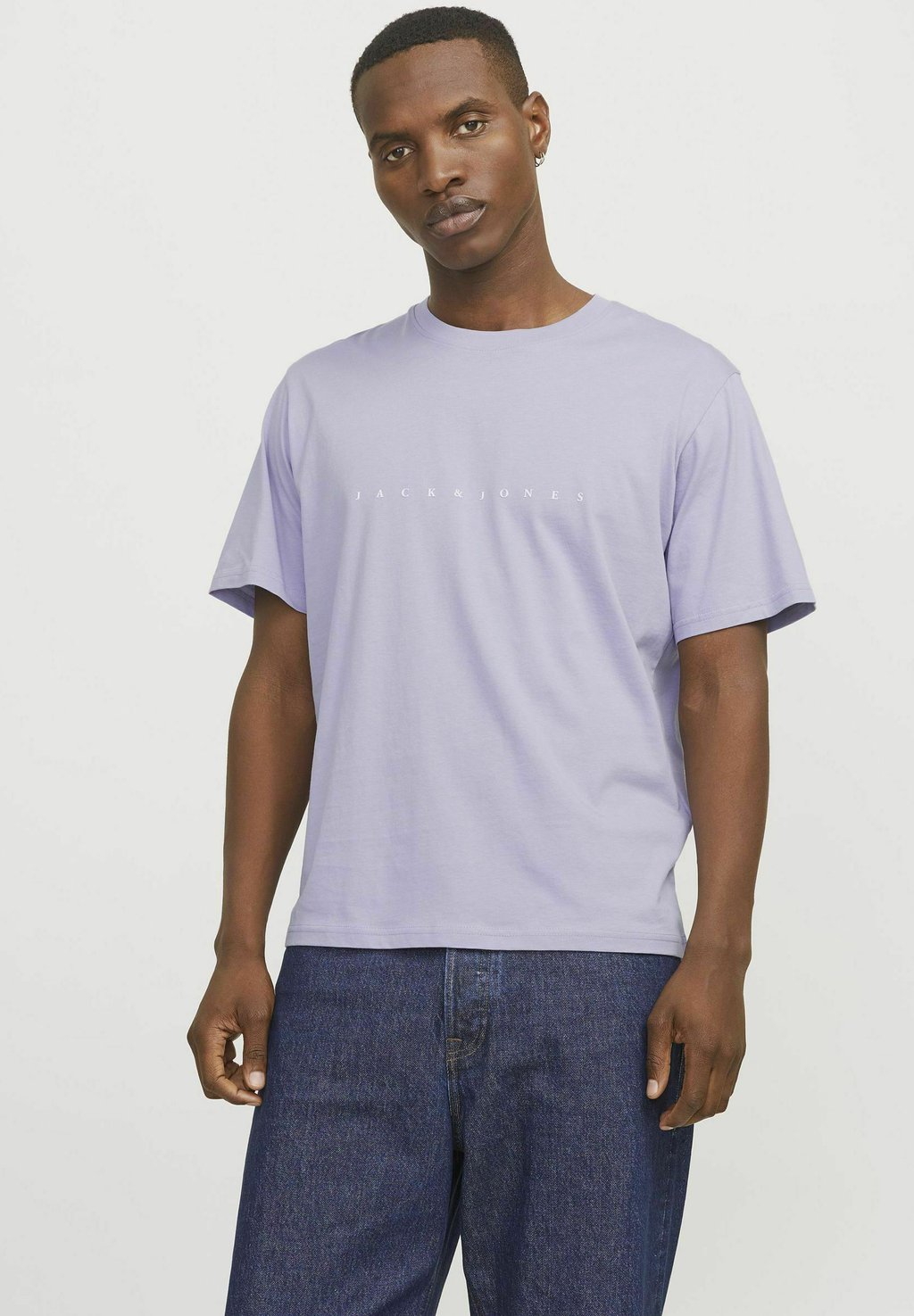 

Футболка с принтом JJESTAR TEE Jack & Jones, сиреневый