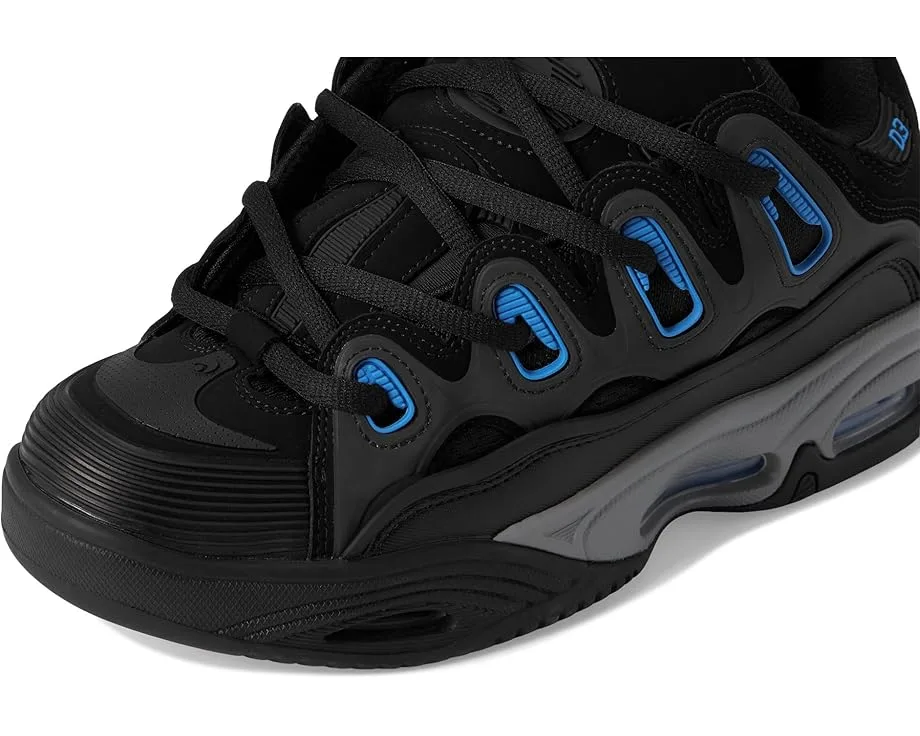 Кроссовки Osiris D3 2001, Black/Grey/BlueSee Less — фото 2