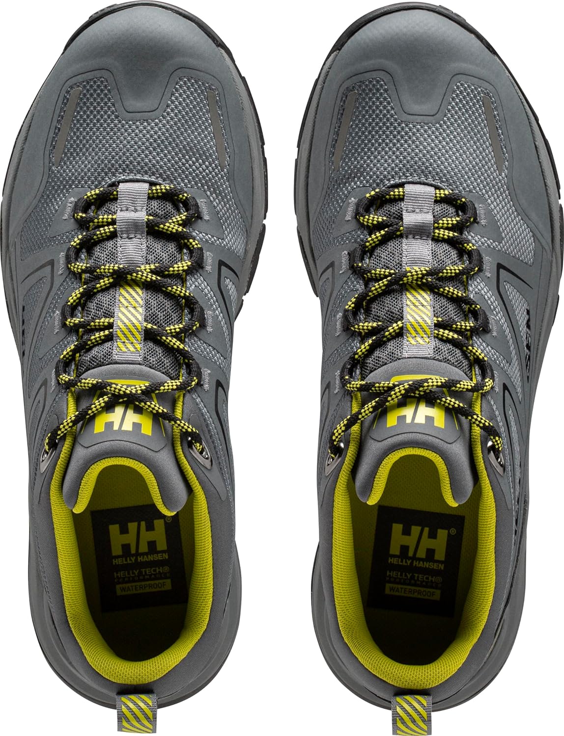 Helly-Hansen Cascade Low HT мужские водонепроницаемые ботинки для походов - прочная обувь для активного отдыха, легкие и удобные трейловые ботинки Helly Hansen, 965 Charcoal/Mid Grey — фото 4