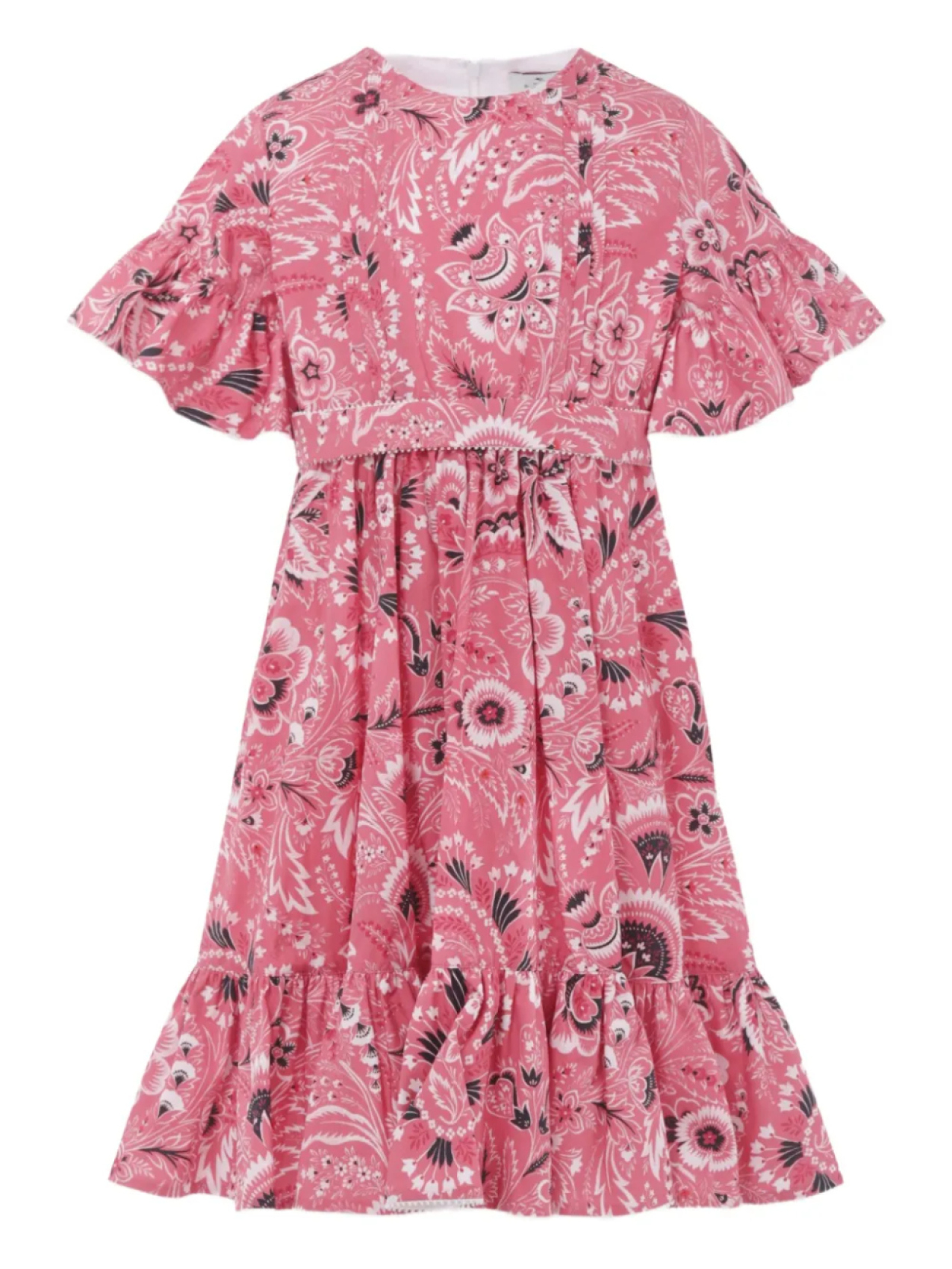 

Платье с принтом пейсли ETRO KIDS, розовый