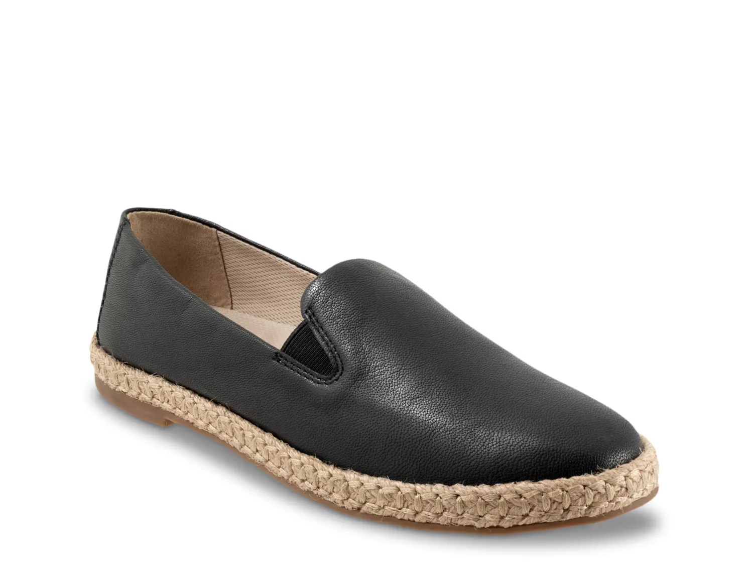 Слипоны Poppy Espadrille Slip-On Trotters, черный