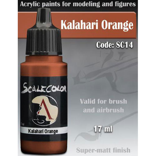 

Миниатюра Scale 75 USA Scale Color Paint: Kalahari Orange (17ml)