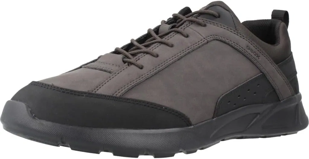 Мужские кроссовки Geox U Sanzio C, Dk Coffee Black