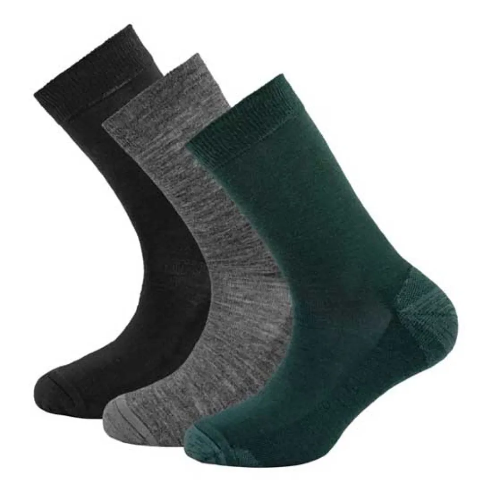 

Носки DEVOLD OF NORWAY Daily Merino Medium long 3 pairs, разноцветный