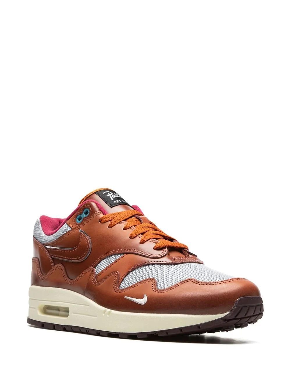 Кроссовки Air Max 1 Dark Russet из коллаборации с Patta Nike, коричневый — фото 2