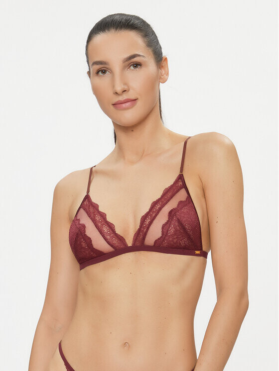 

Бюстгальтер без косточек Calvin Klein, красный