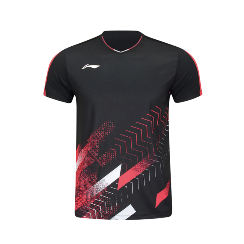 

LINING Футболка Training Series Badminton Jersey Men's Black