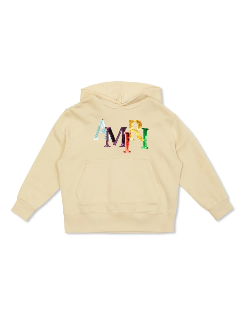 

Худи с логотипом из пайеток AMIRI KIDS, нейтральный