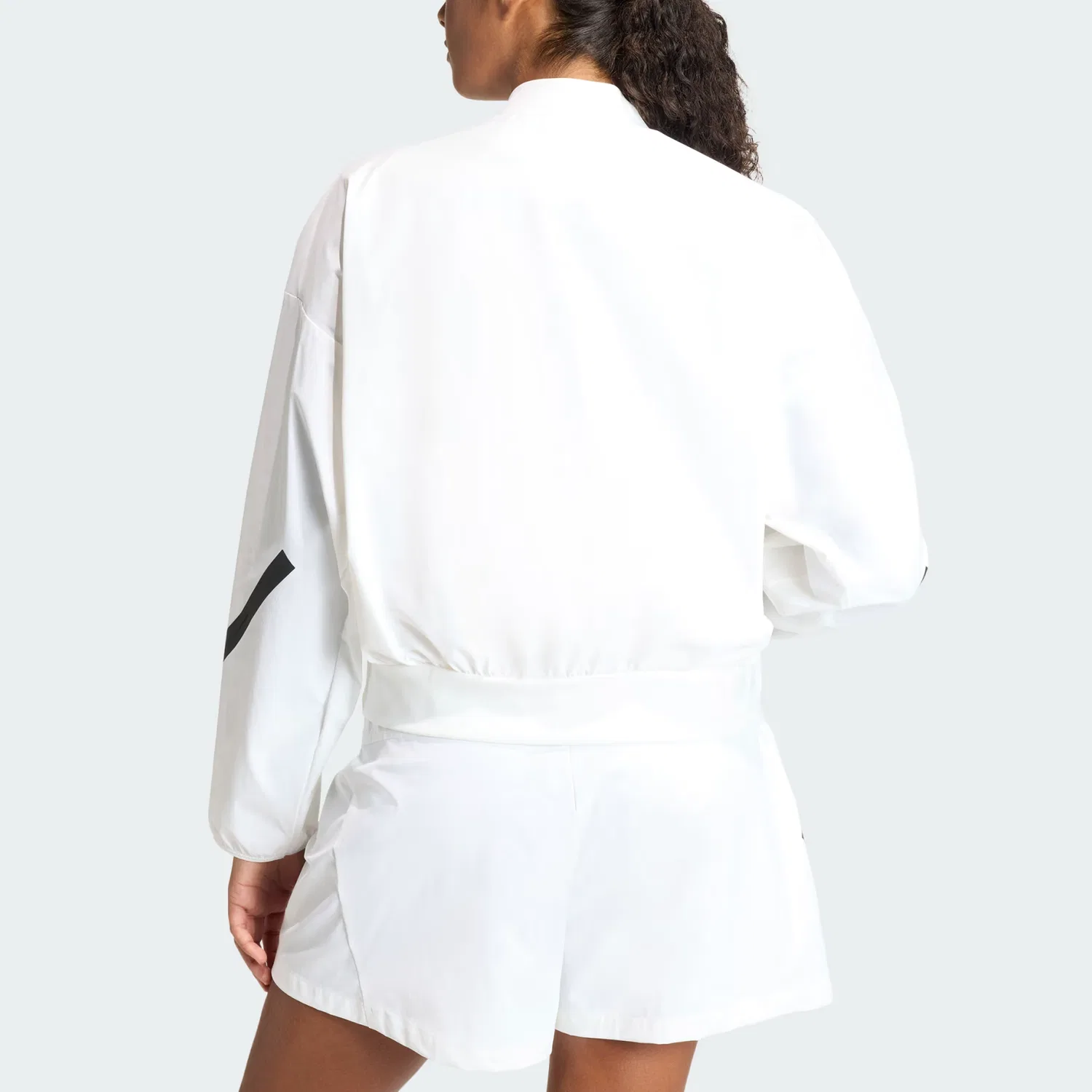 Куртка Z.N.E WOVEN BOMBER женская Adidas, White — фото 4