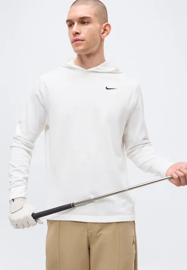 Толстовка Nike Golf Victory Hoodie, белый/черный — фото 4